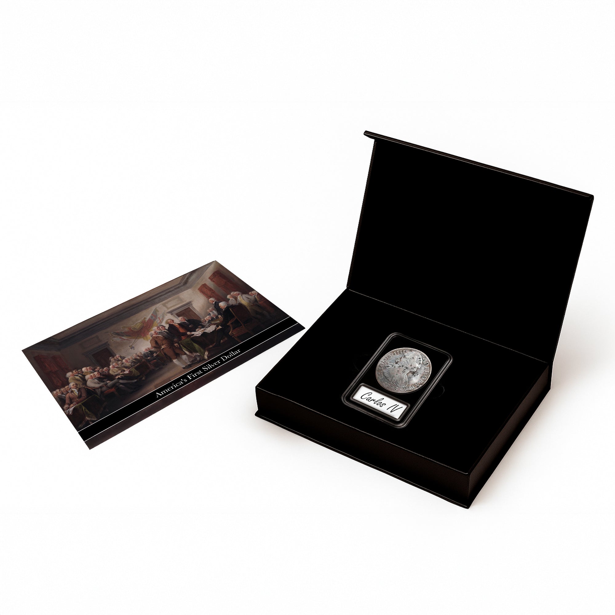 Moneda de 8 Reales de Carlos IV 1793-1808 – El Primer Dólar de América | Certificada