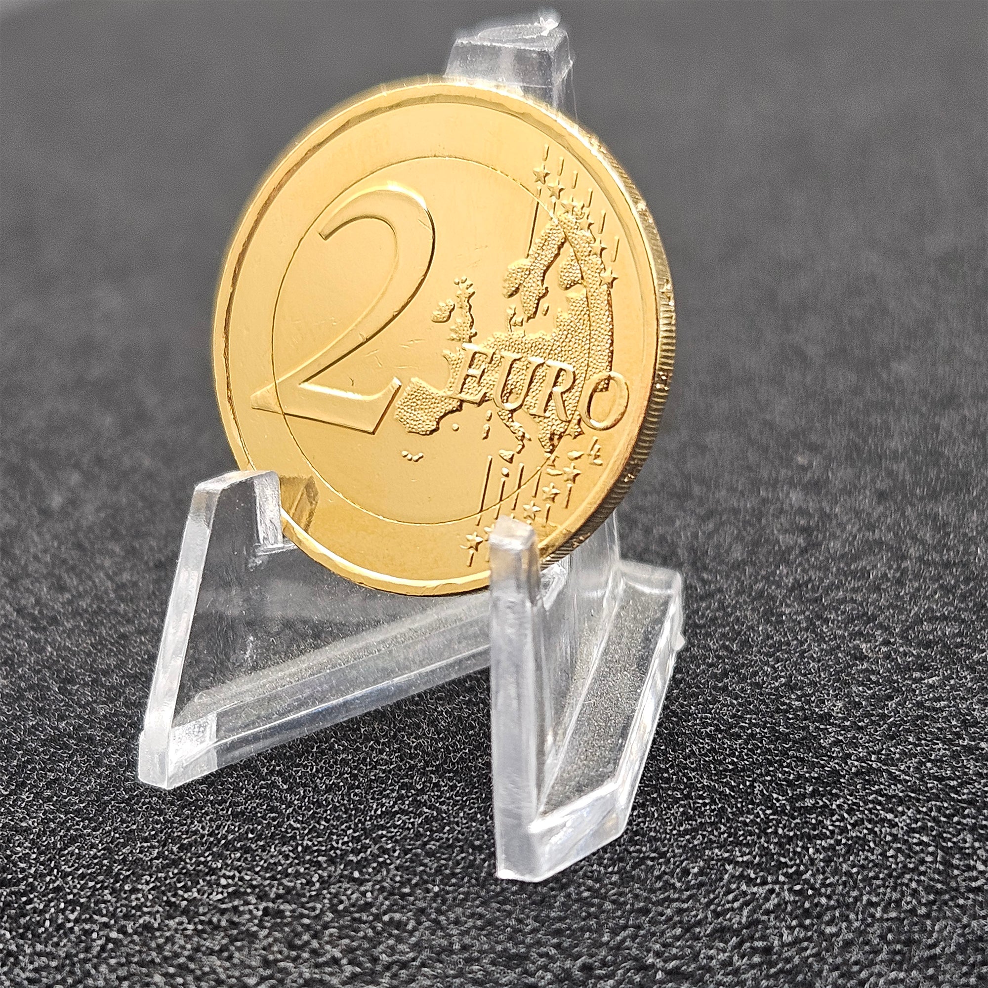 Suscripción Mensual - 12 monedas auténticas con baño en Oro 24K | Certificadas