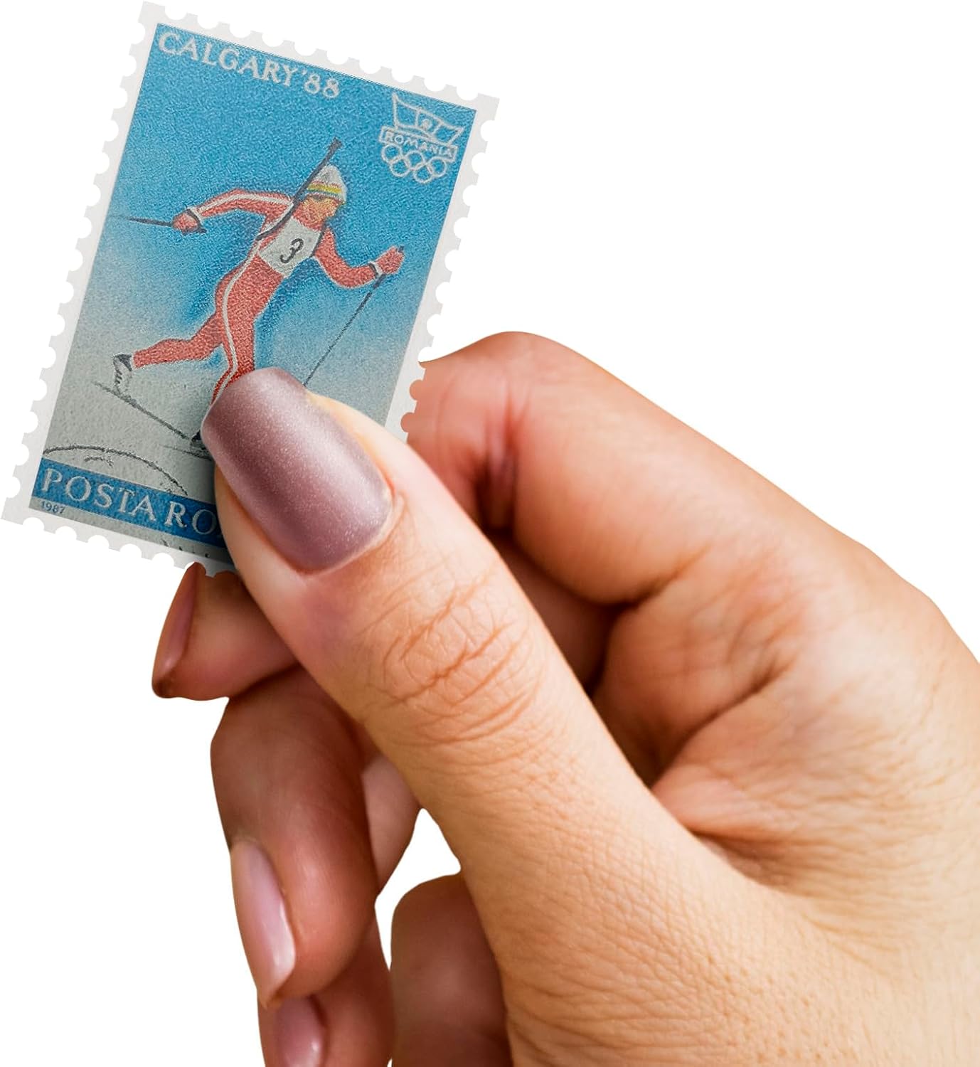 100 Olympic Stamps Collection | Collector Album Included