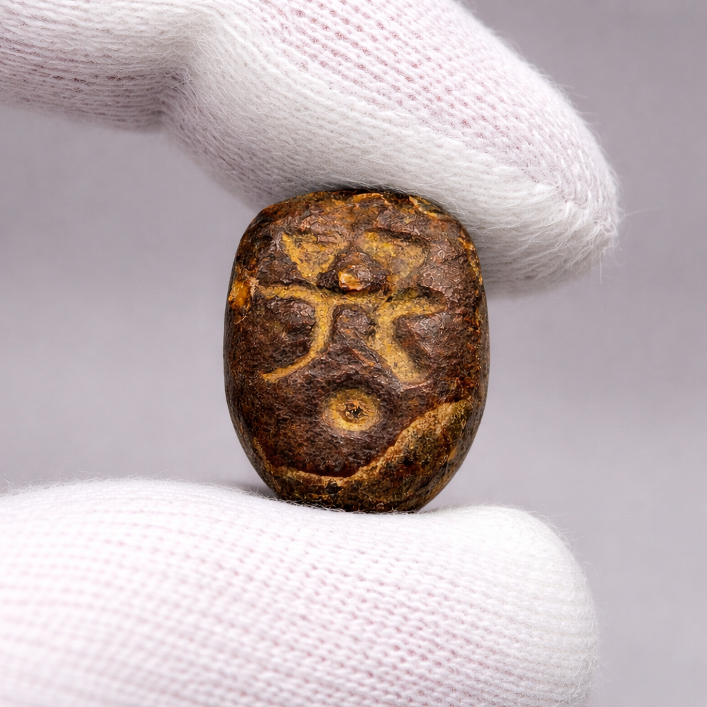 Moneda auténtica China Gui Lian Qian (Rostro de Fantasma) – Estados en Guerra 475-221 a.C. | Certificada