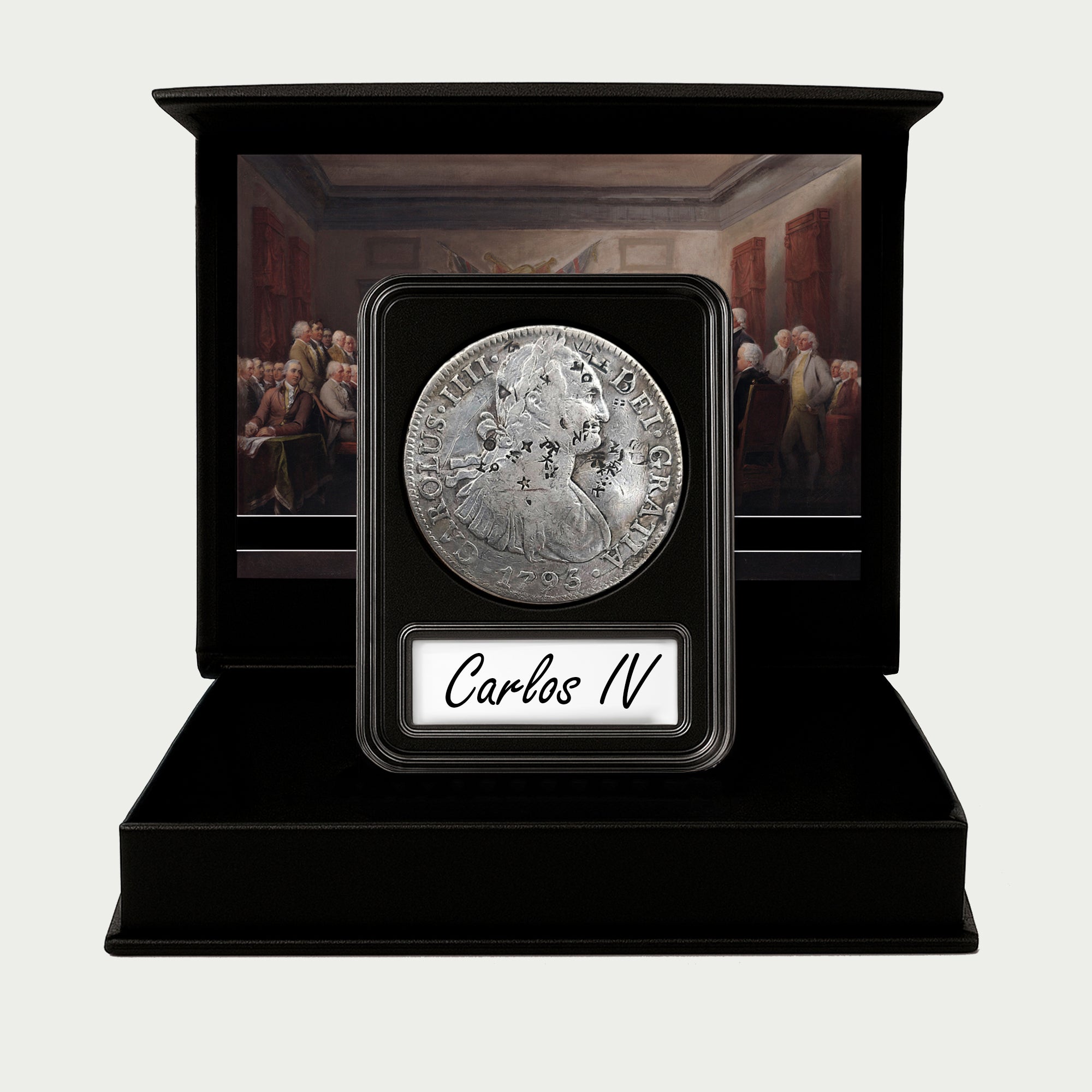 Moneda de 8 Reales de Carlos IV 1793-1808 – El Primer Dólar de América | Certificada