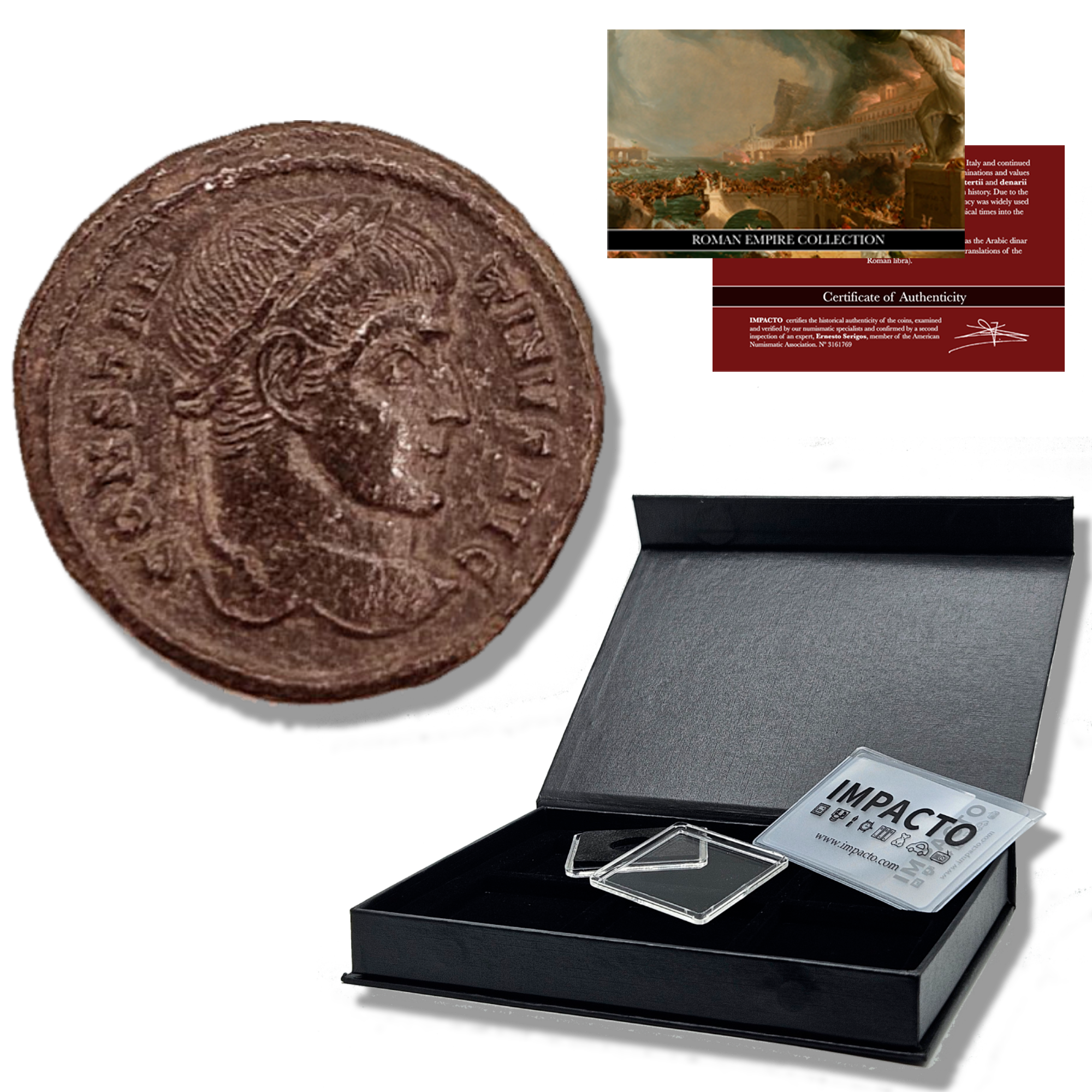 Suscripción Mensual - 6 monedas auténticas Colección Auge y Caída de un Imperio | Certificadas