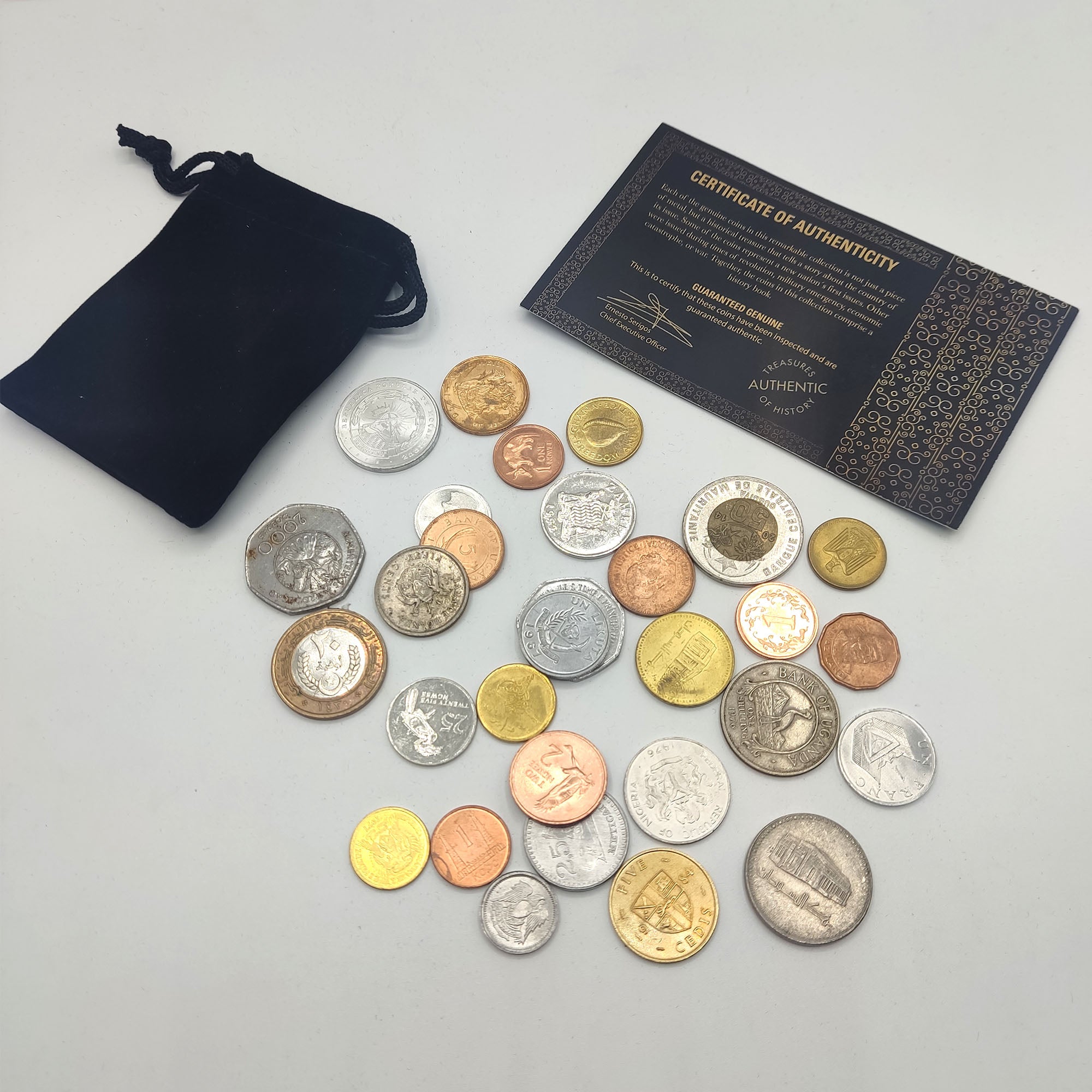 30 authentic coins from the African continent | Certified