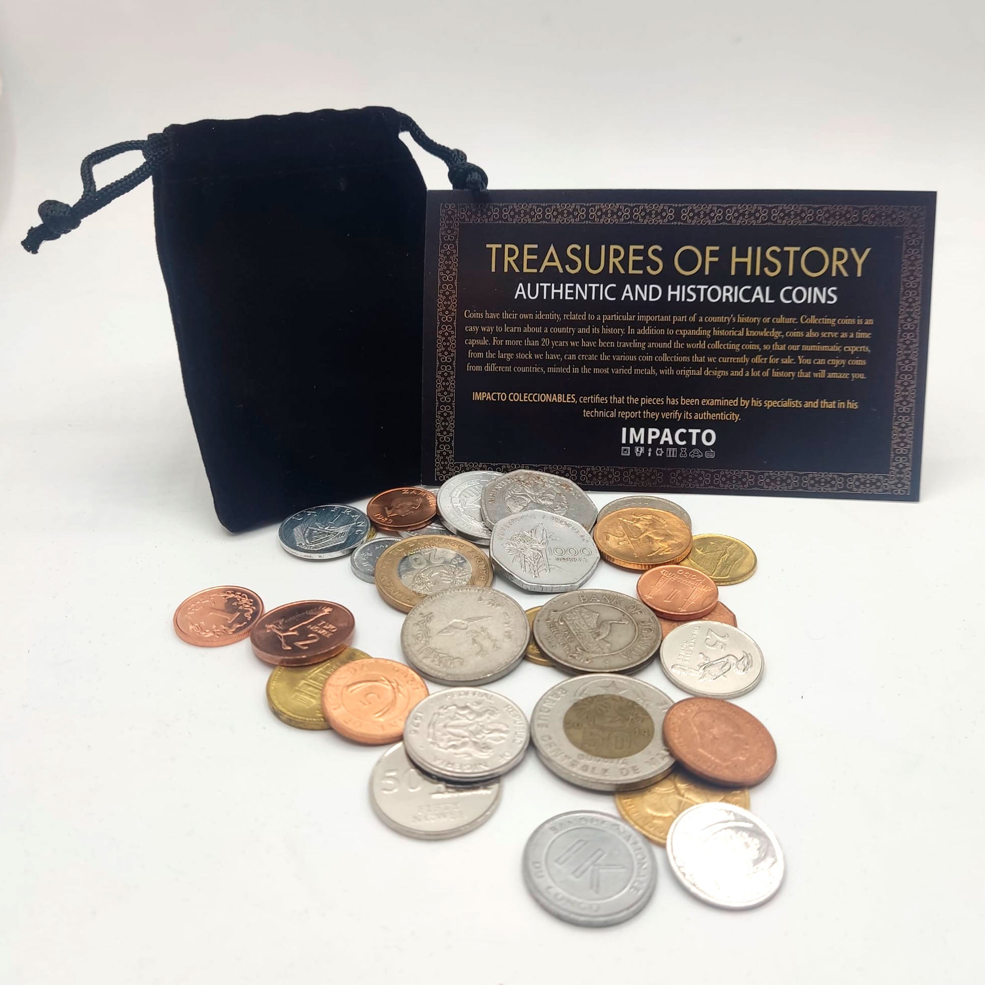 30 authentic coins from the African continent | Certified