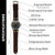 WW2 Military Watch - Vintage Luftwaffe Watch Black, Swiss-Quartz Movement with Genuine Leather Strap and 10 ATM Water Resistant. The Perfect WW2 Memorabilia. Mens Watches for Ever
