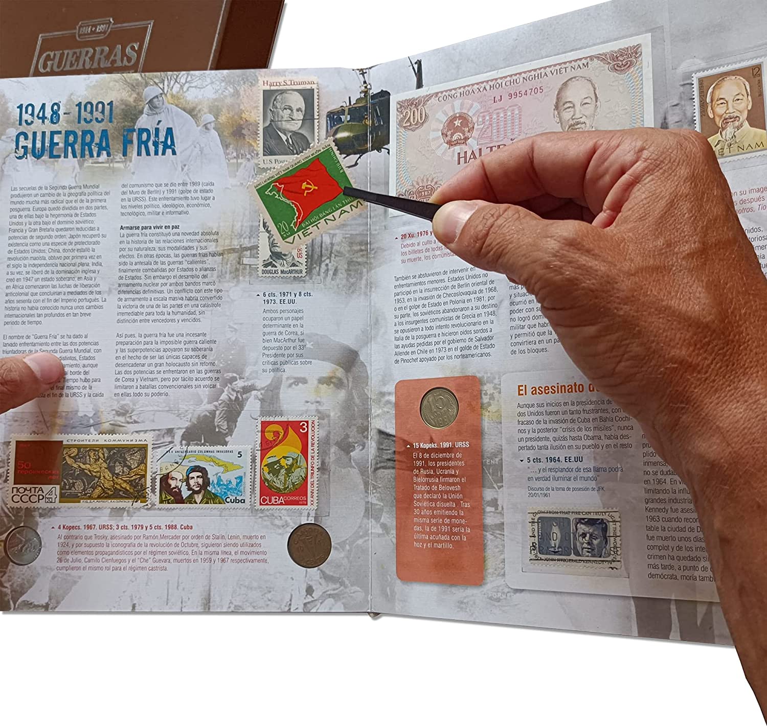 Suscripción Mensual - 52 sellos, monedas y billetes auténticos de las Guerras del Siglo XX | Certificados