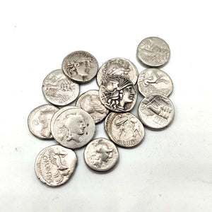 1 Ancient Roman Denarius Coins - The Roman Republic 509-27 BC