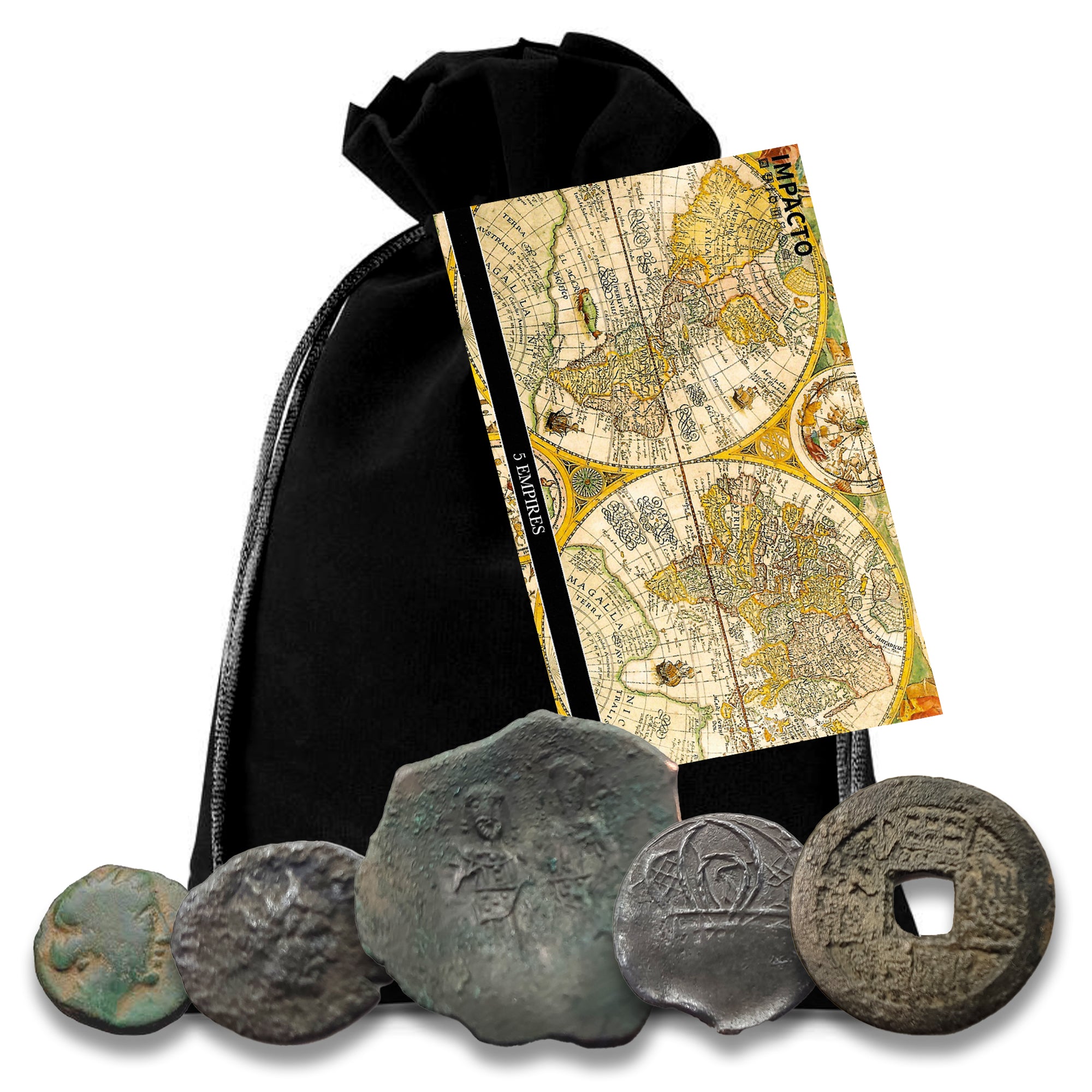 5 Authentic Coins from Ancient Civilizations - Footprints of the Centuries | Certified