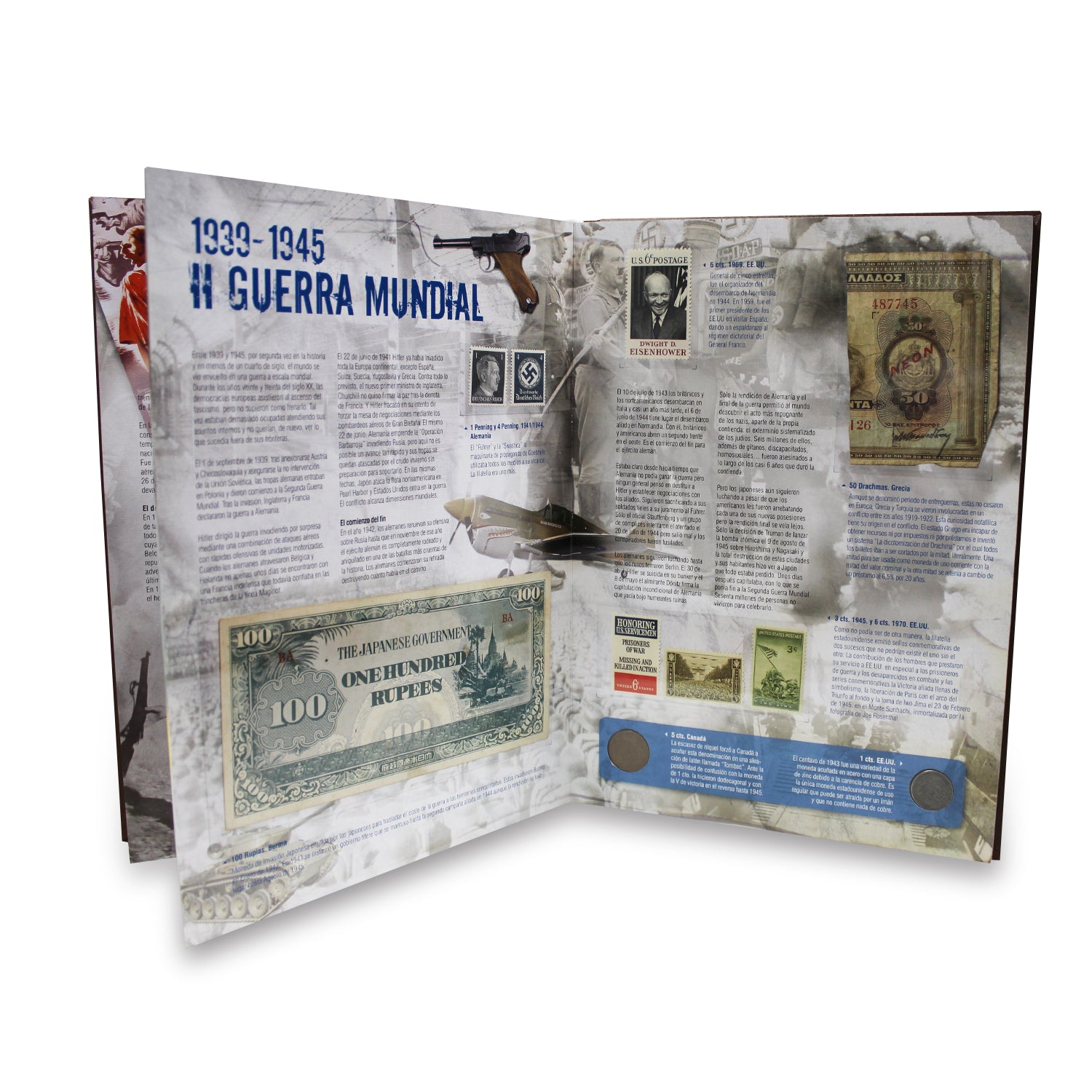 Suscripción Mensual - 52 sellos, monedas y billetes auténticos de las Guerras del Siglo XX | Certificados