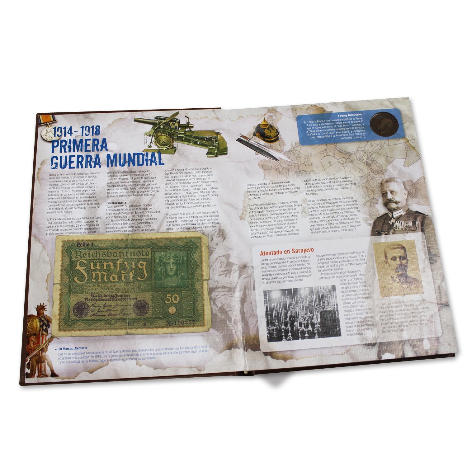 Suscripción Mensual - 52 sellos, monedas y billetes auténticos de las Guerras del Siglo XX | Certificados