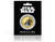 Star Wars Trilogía Original Episodios IV - VI - R2-D2 & C-3PO - Moneda / Medalla conmemorativa acuñada con baño en Oro 24 quilates y coloreada a 4 colores - 44mm
