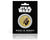 Star Wars Trilogía Original Episodios IV - VI - Wicket W. Warrick - Moneda / Medalla conmemorativa acuñada con baño en Oro 24 quilates y coloreada a 4 colores - 44mm
