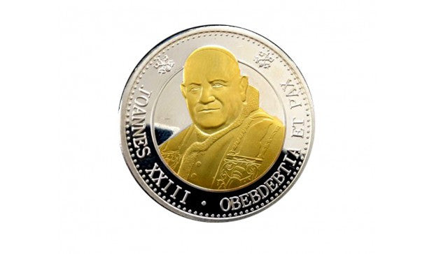 Pope John XXIII Gold Plated Medal