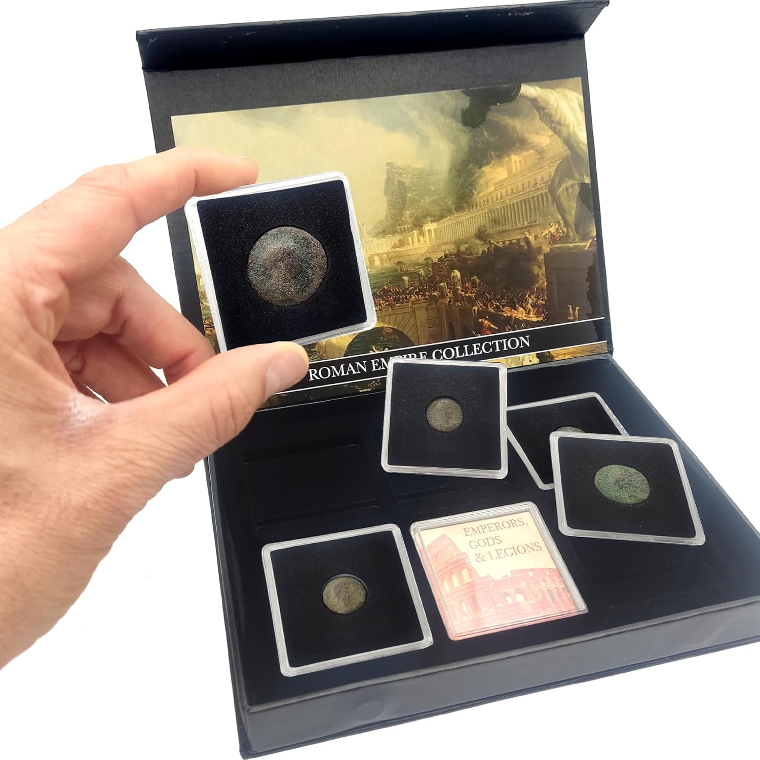 Certified Collection of 5 Authentic Roman Coins