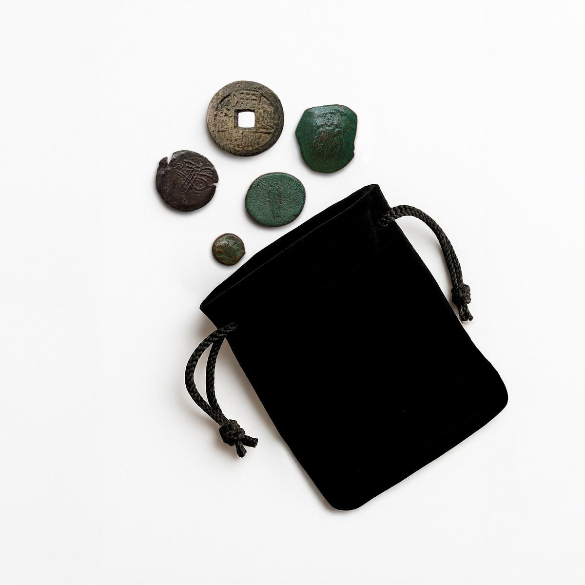 5 Monedas auténticas de Antiguas Civilizaciones - Huella de los Siglos | Certificadas