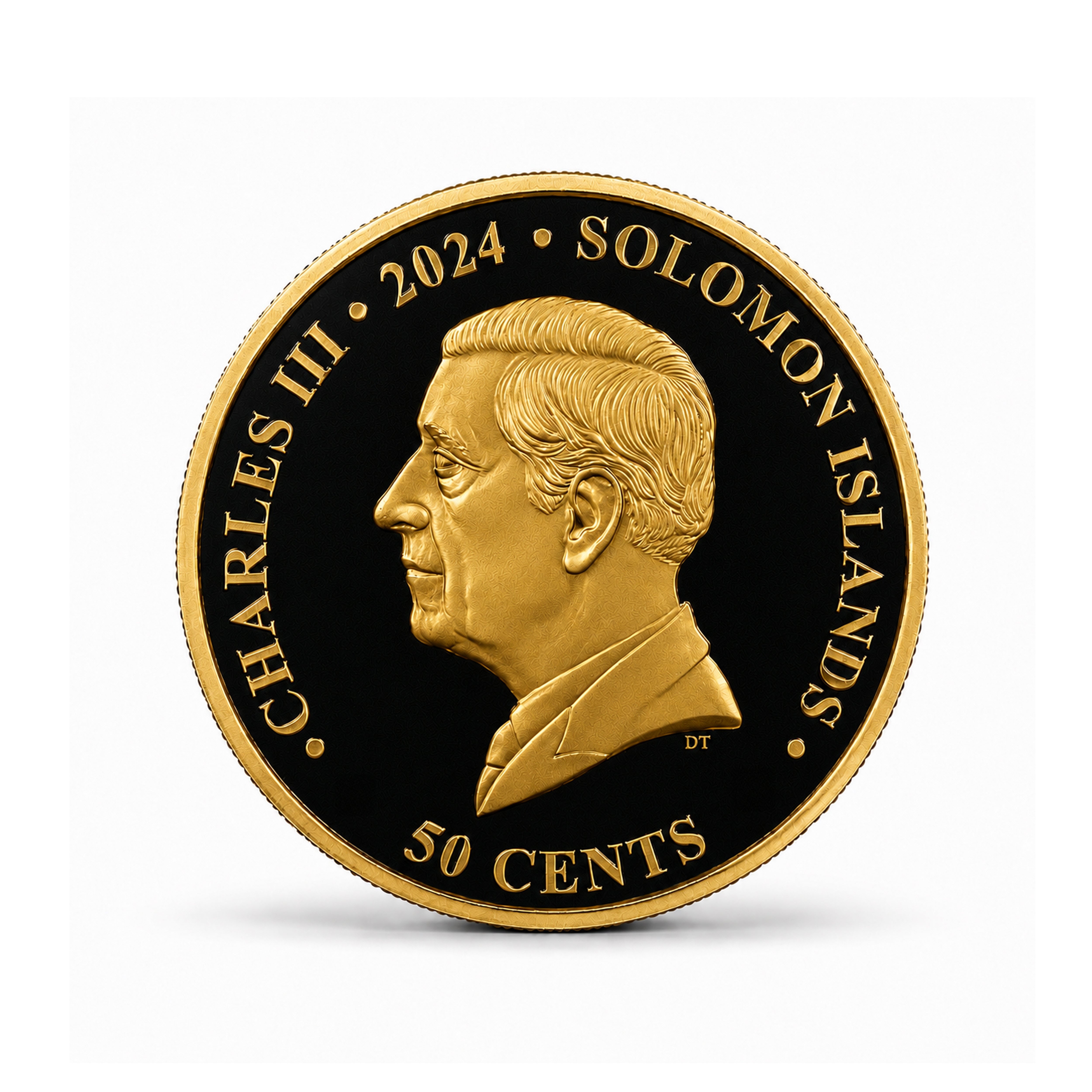 Moneda Conmemorativa Tutankamón Faraón de Egipto | Baño en Oro 24K Certificada 2024