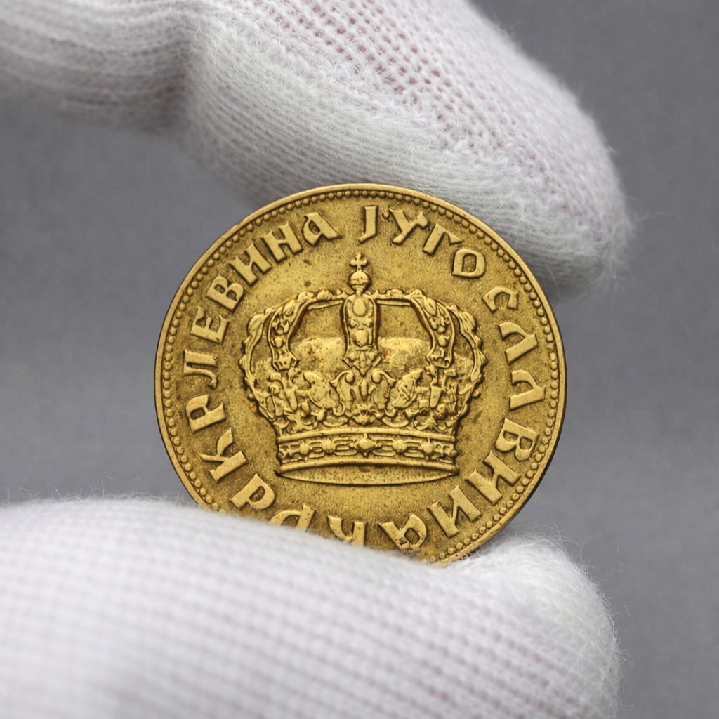 6 monedas auténticas de la Segunda Guerra Mundial - Territorios Ocupados en bolsa (1925-1945) | Certificadas