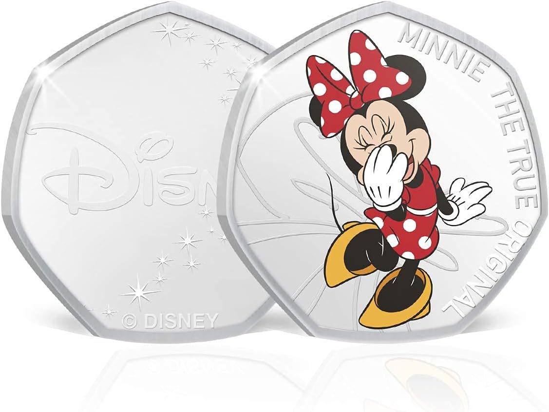 Colección MINNIE RATÓN. 6 Monedas de Minnie a través del Tiempo, presentadas en un Bonito Album de Coleccionista. Edición Limitada 