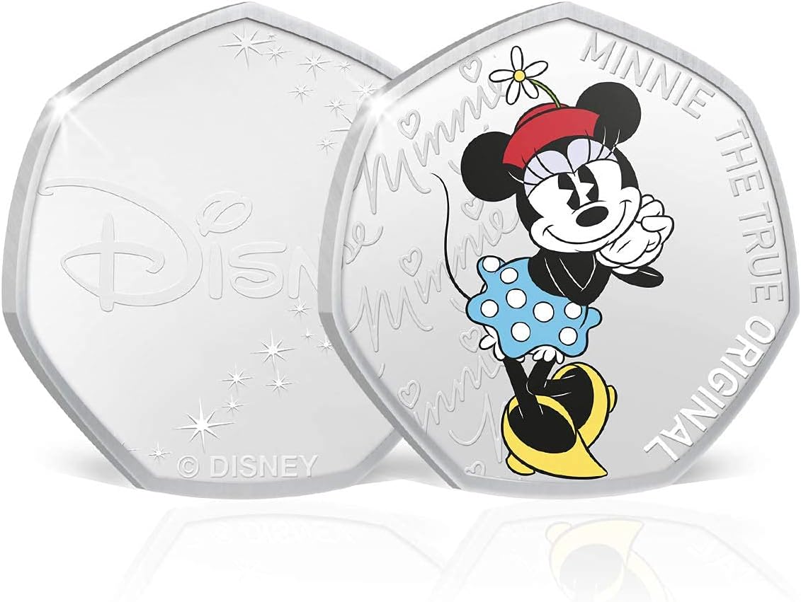 Colección MINNIE RATÓN. 6 Monedas de Minnie a través del Tiempo, presentadas en un Bonito Album de Coleccionista. Edición Limitada 