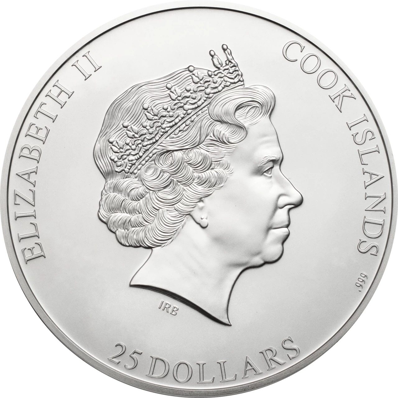 Moneta da 5 Oz in argento - CARSTENSZ PYRAMID 25$ Isole Cook 2020