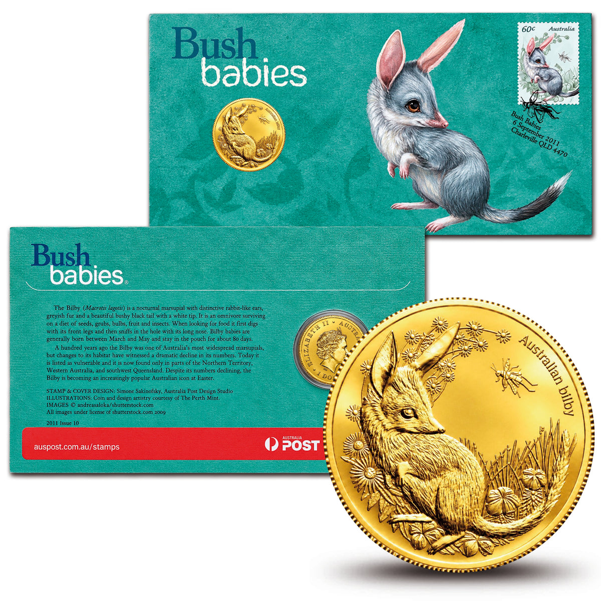 Australia - $1 Bush Babies: Bilby