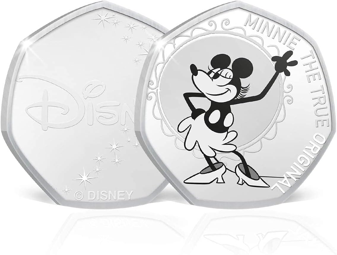 Colección MINNIE RATÓN. 6 Monedas de Minnie a través del Tiempo, presentadas en un Bonito Album de Coleccionista. Edición Limitada 