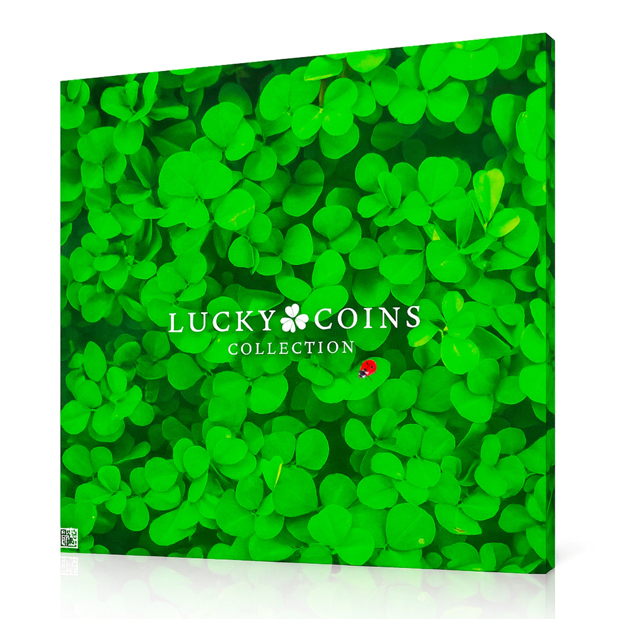 7 monedas auténticas bañadas en Oro 24K - Lucky Coins | Certificadas