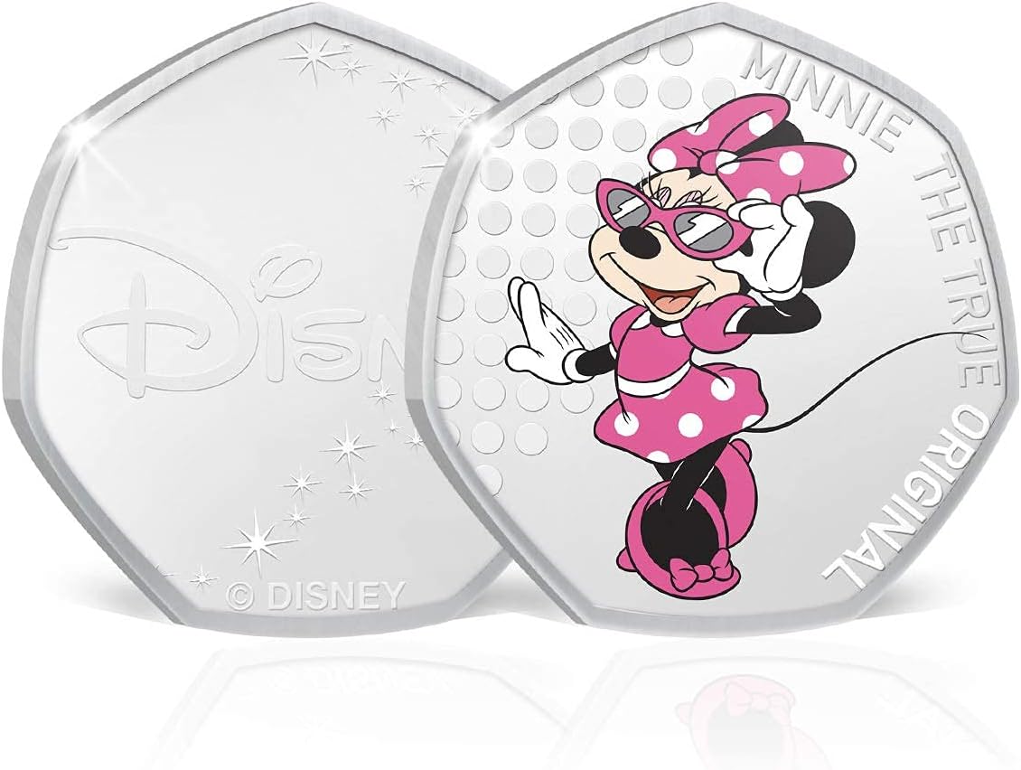 Colección MINNIE RATÓN. 6 Monedas de Minnie a través del Tiempo, presentadas en un Bonito Album de Coleccionista. Edición Limitada 