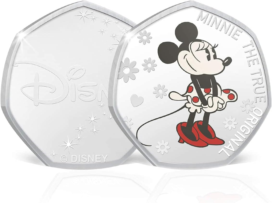 Colección MINNIE RATÓN. 6 Monedas de Minnie a través del Tiempo, presentadas en un Bonito Album de Coleccionista. Edición Limitada 