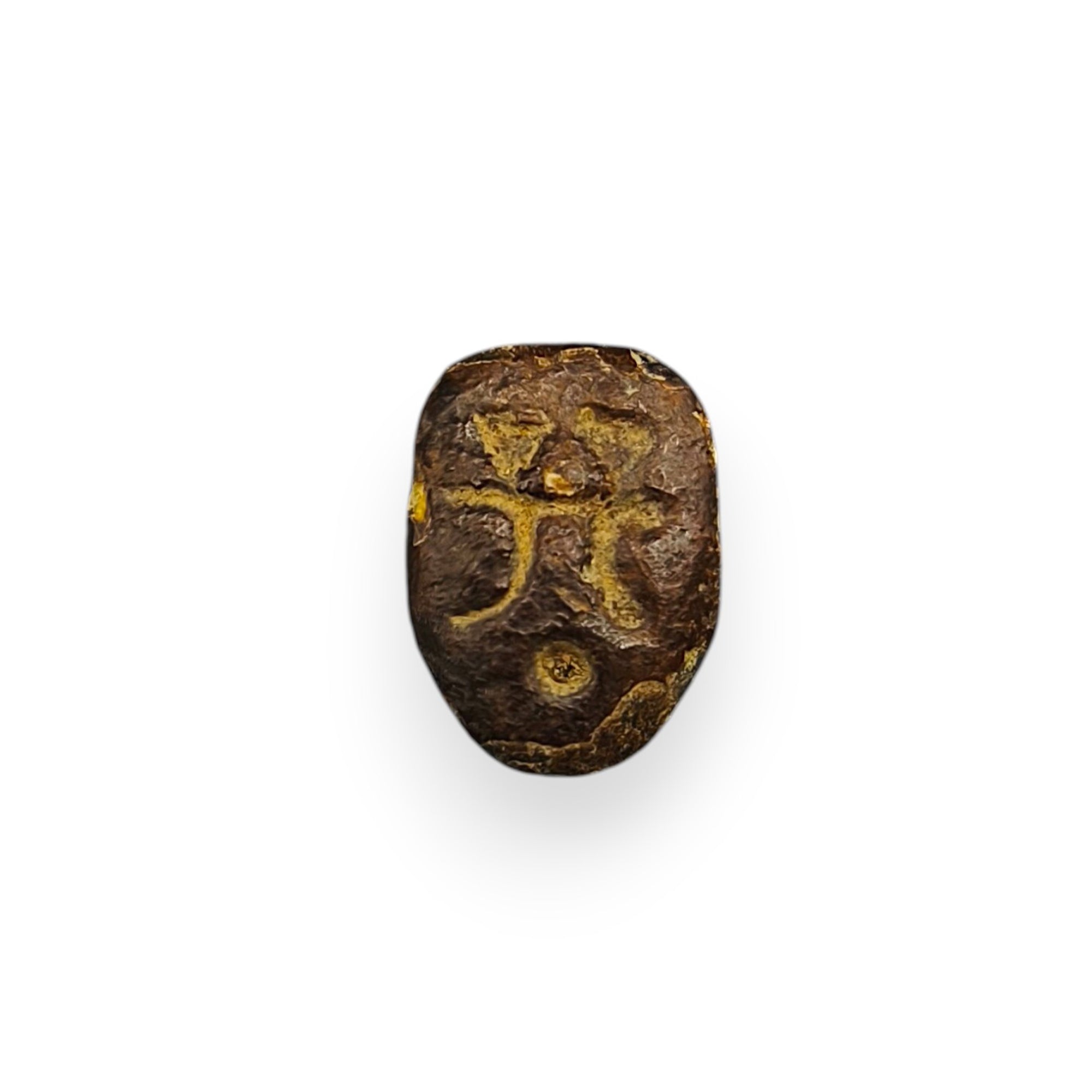 Moneda auténtica China Gui Lian Qian (Rostro de Fantasma) – Estados en Guerra 475-221 a.C. | Certificada