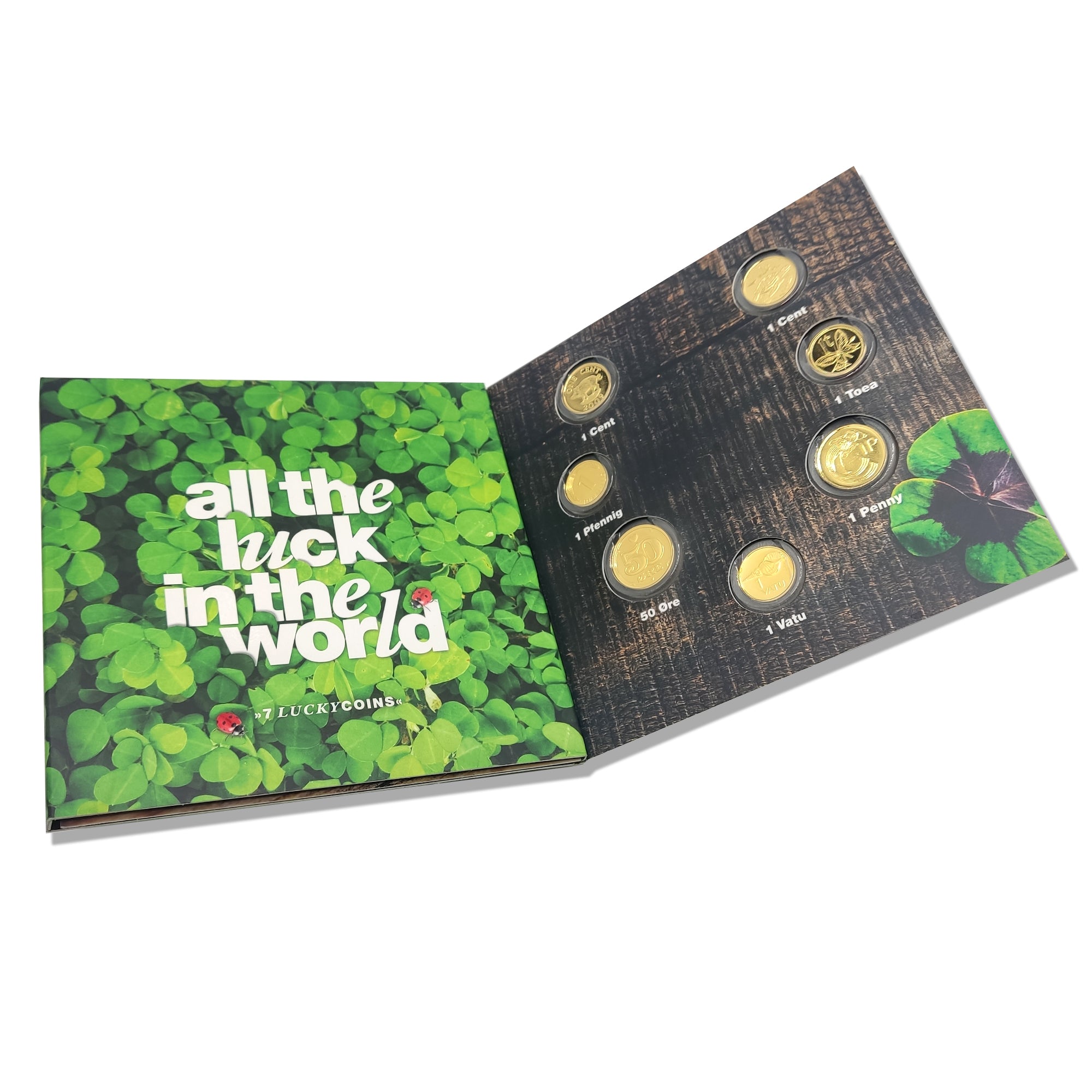 Lucky Coins Collection: The 7 Lucky Coins in 24k Gold