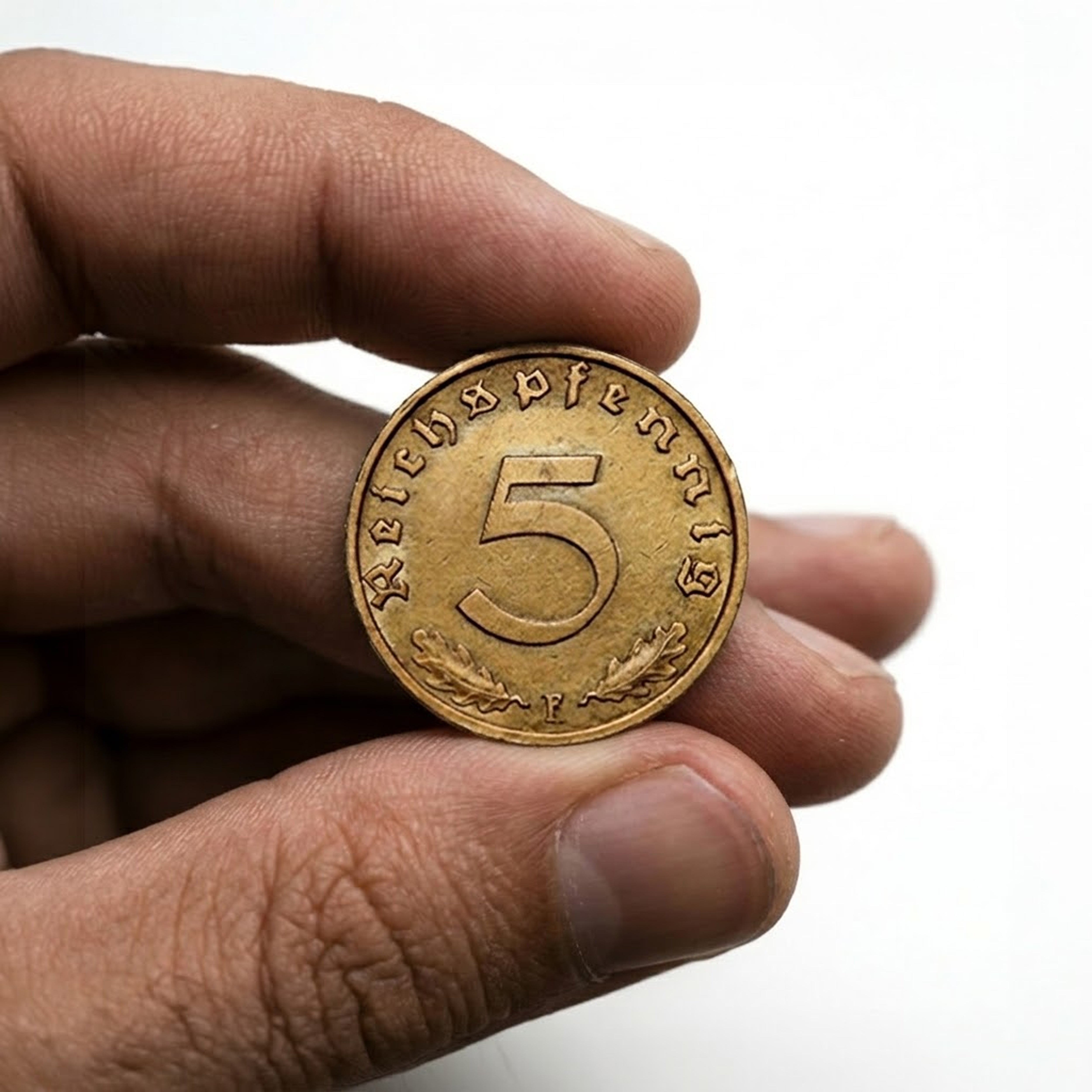 6 authentic World War II coins - Third Reich in bag (1936-1945) | Certified