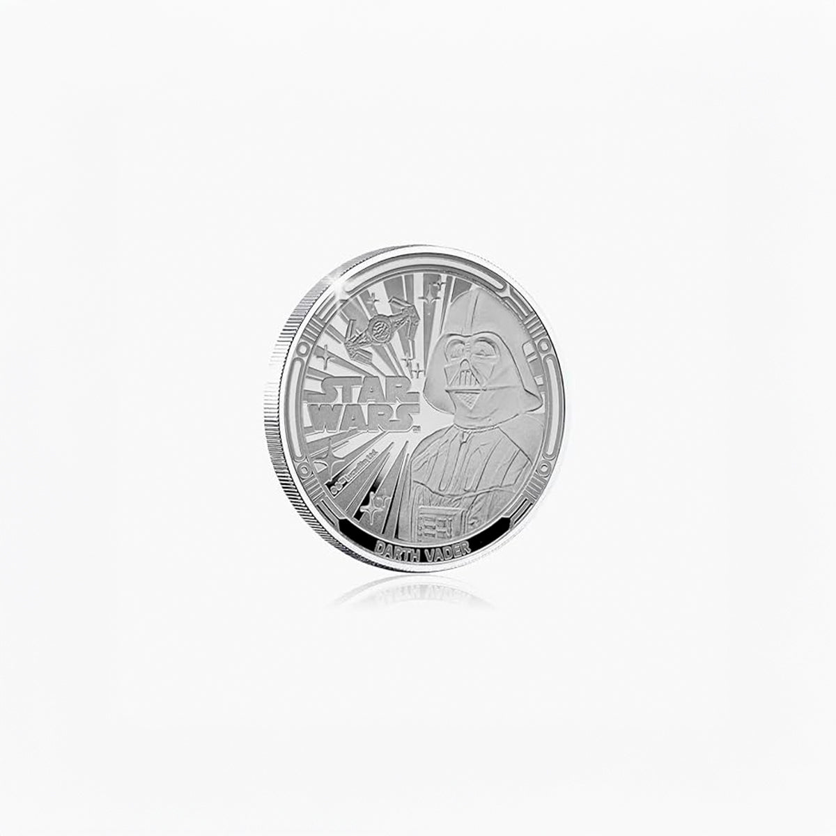Moneda oficial Star Wars 2025 - Plata
