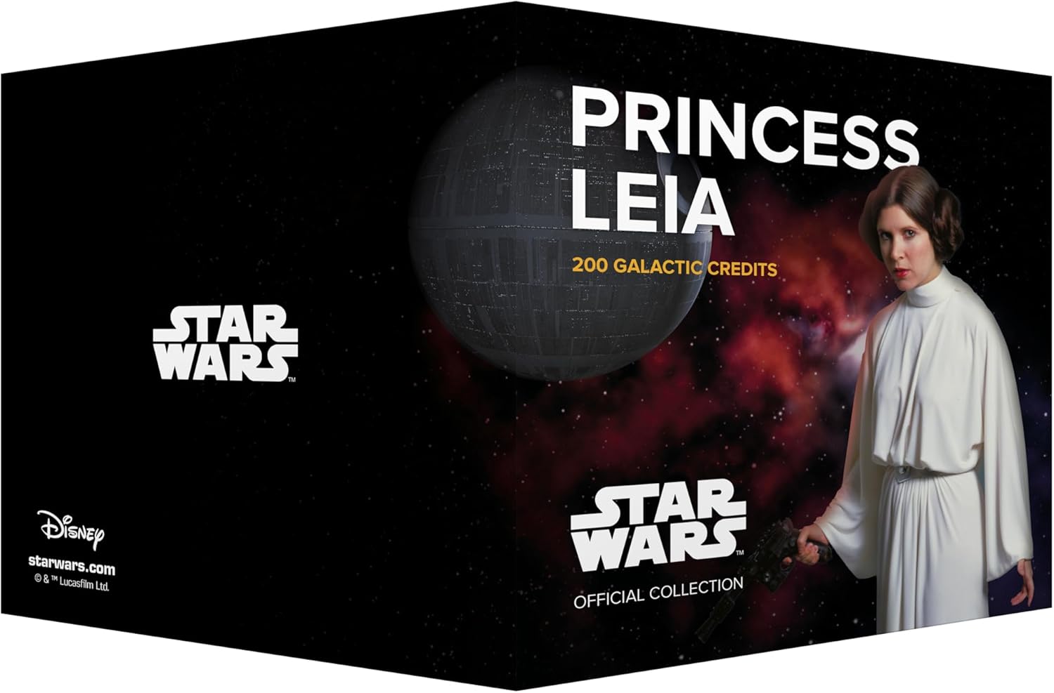 Billete Star Wars Oficial de Colección - Princesa Leia