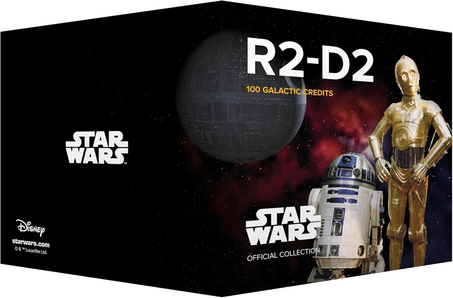 Billete Star Wars Oficial de Colección - R2-D2 & C-3PO