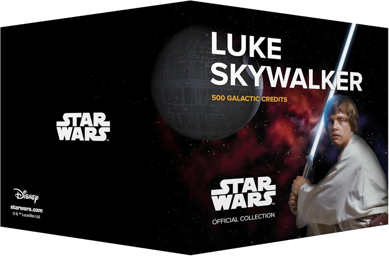 Billete Star Wars Oficial de Colección - Luke Skywalker