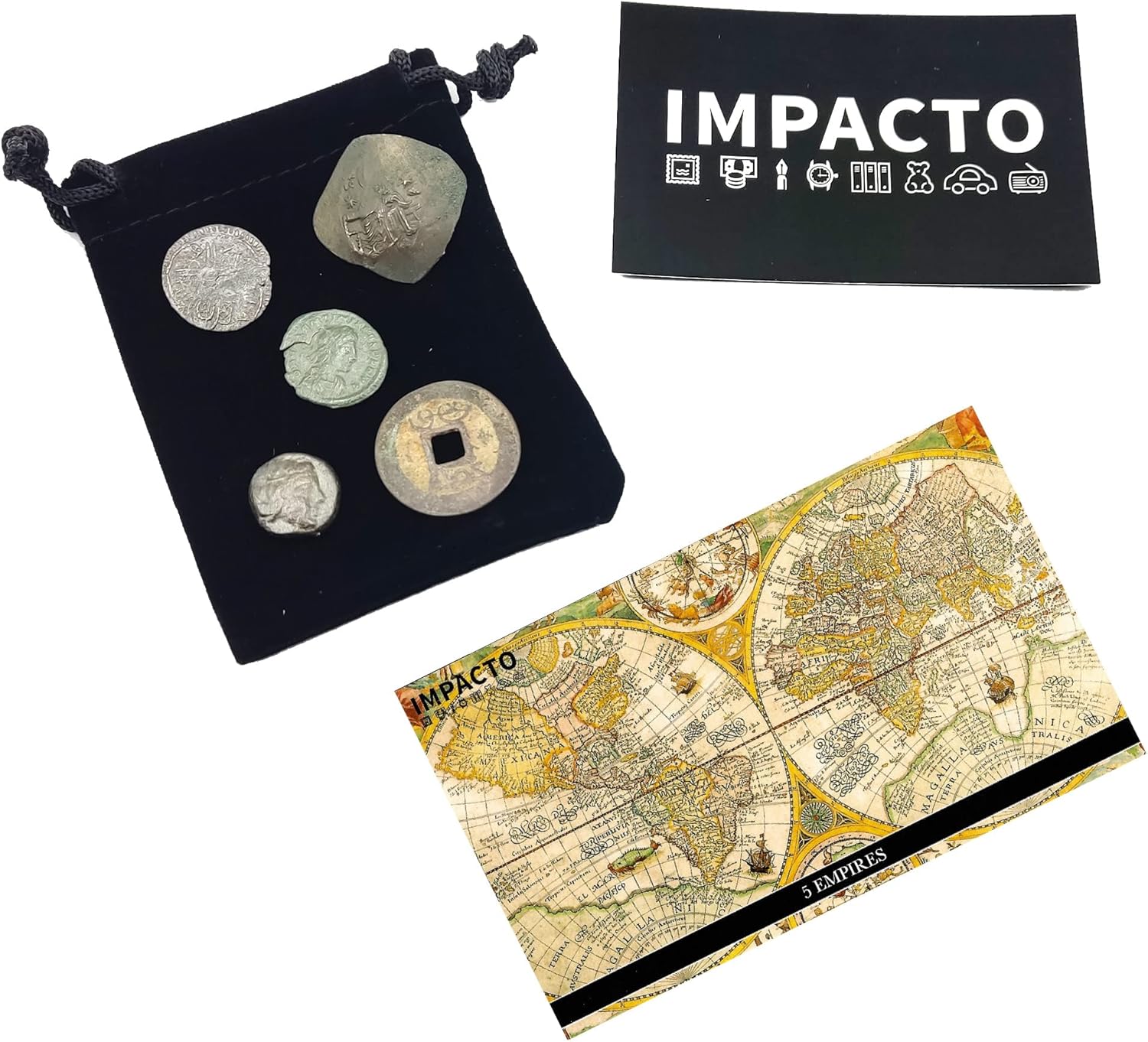 5 Authentic Coins from Ancient Civilizations - Footprints of the Centuries | Certified