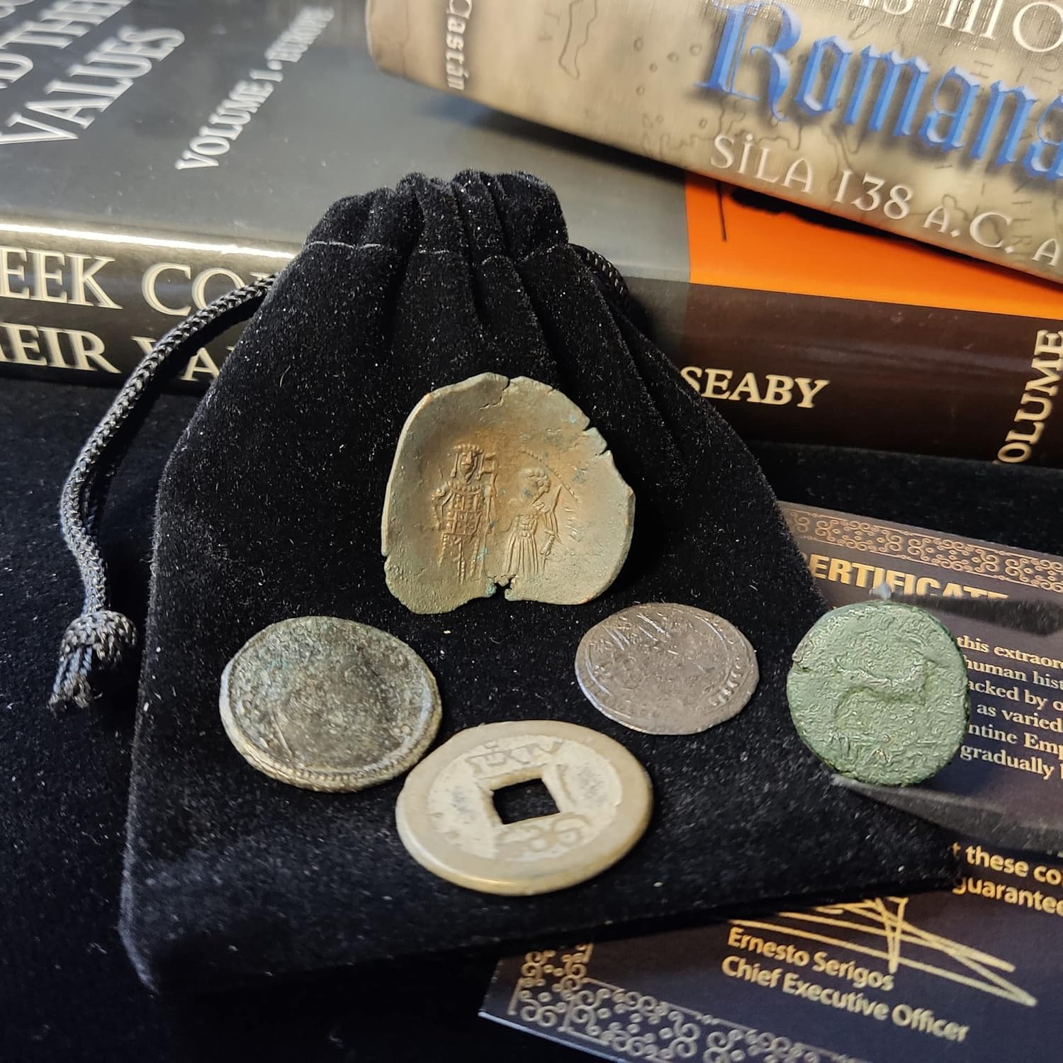 5 Authentic Coins from Ancient Civilizations - Footprints of the Centuries | Certified