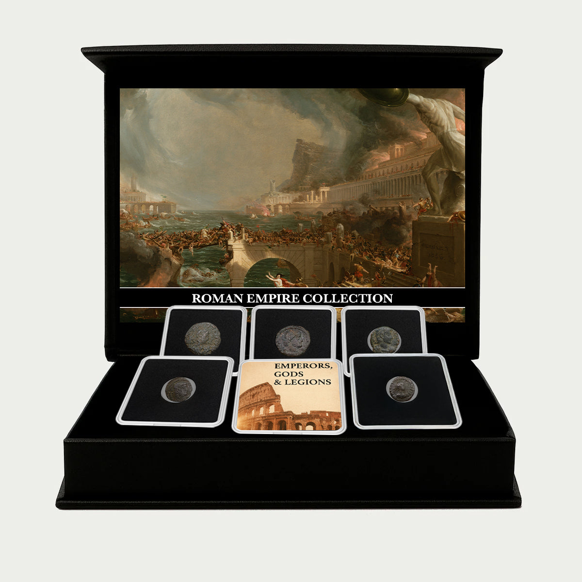 5 Authentic Roman Empire Coins - Emperors, Gods, and Legions | Certified