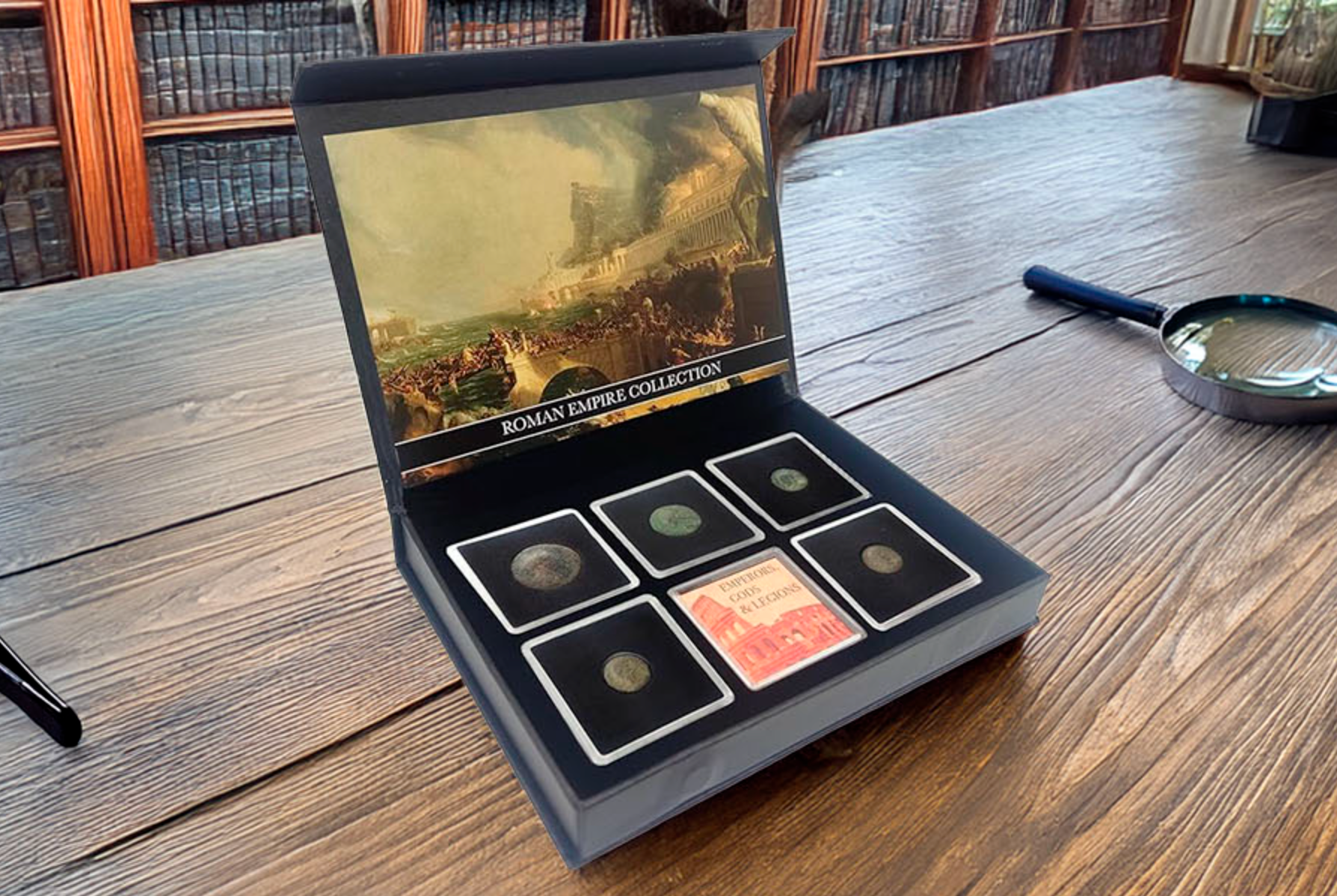 Certified Collection of 5 Authentic Roman Coins