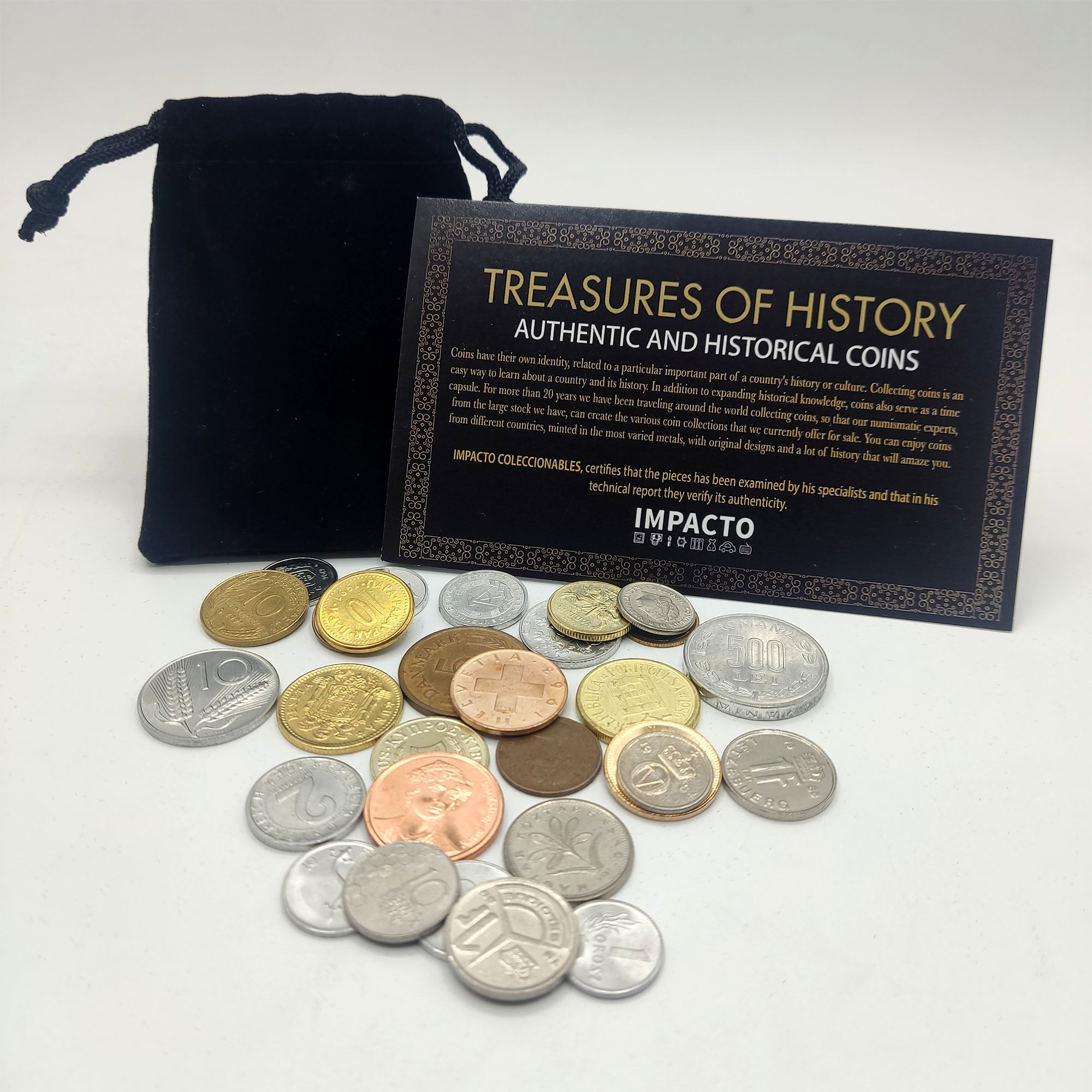 Colección exclusiva de 30 monedas europeas de los siglos XX y XXI
