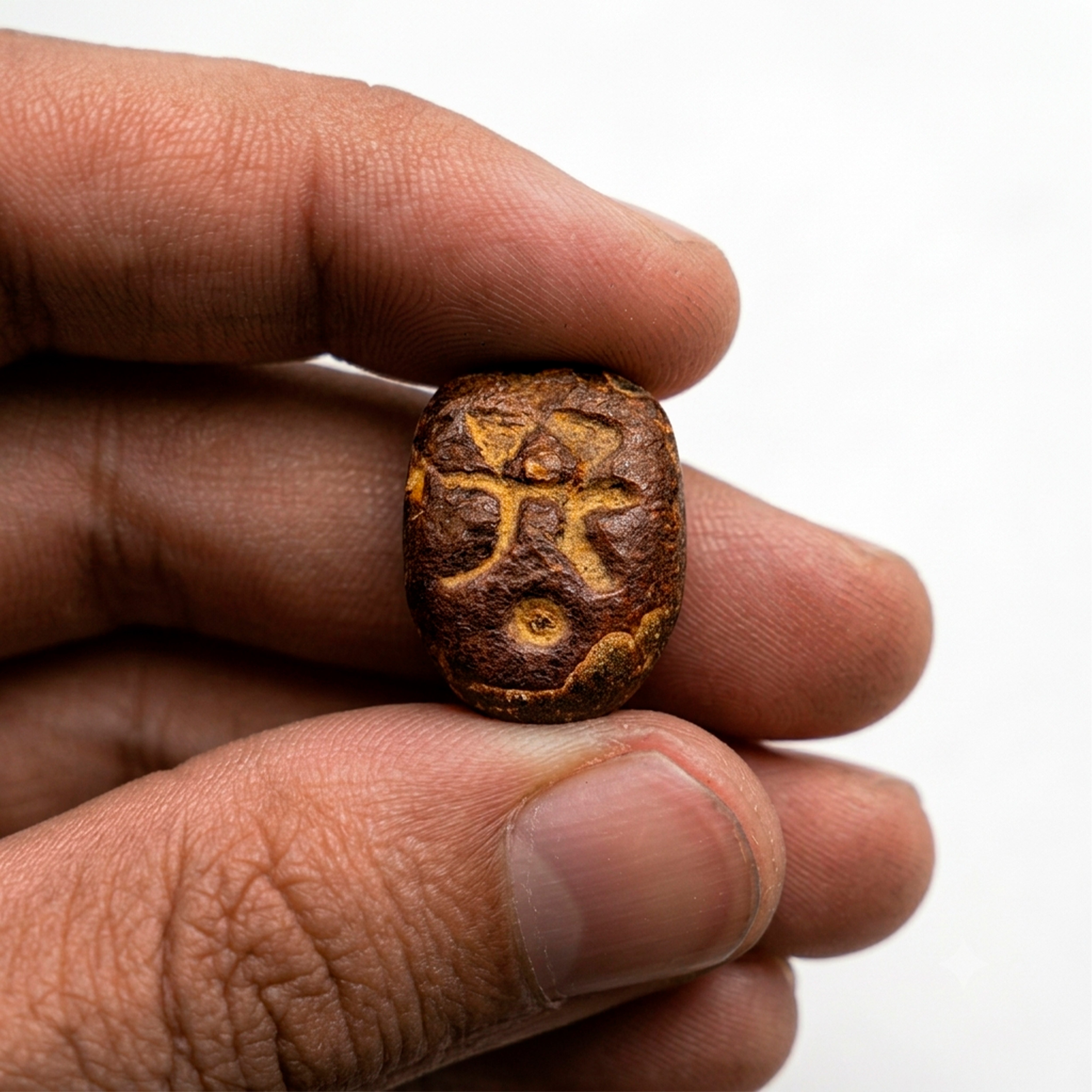 Moneda auténtica China Gui Lian Qian (Rostro de Fantasma) – Estados en Guerra 475-221 a.C. | Certificada