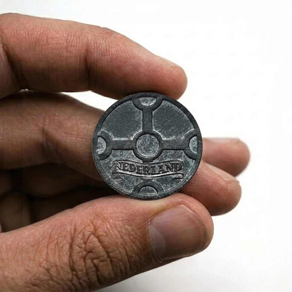 6 authentic World War II coins - Occupied Territories in bag (1925-1945) | Certified