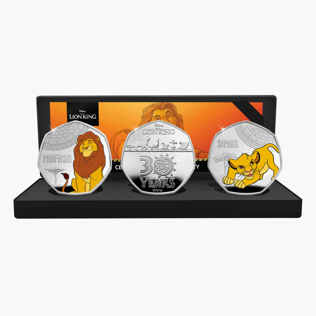 Monedas coleccionables de El Rey León | 30.º aniversario