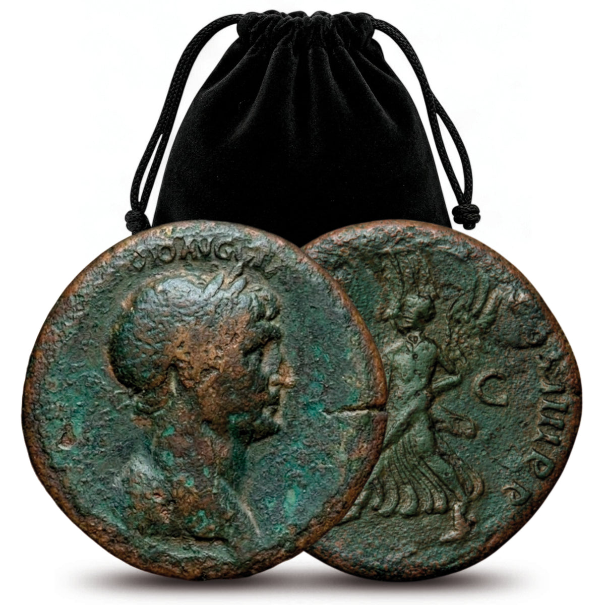 Authentic coin from the Roman Empire - Trajan, the first Spanish emperor | Certified