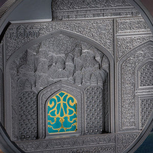 Palau, 25 dollars 2020. Tiffany Art - Isfahan. 5 Oz. Silver