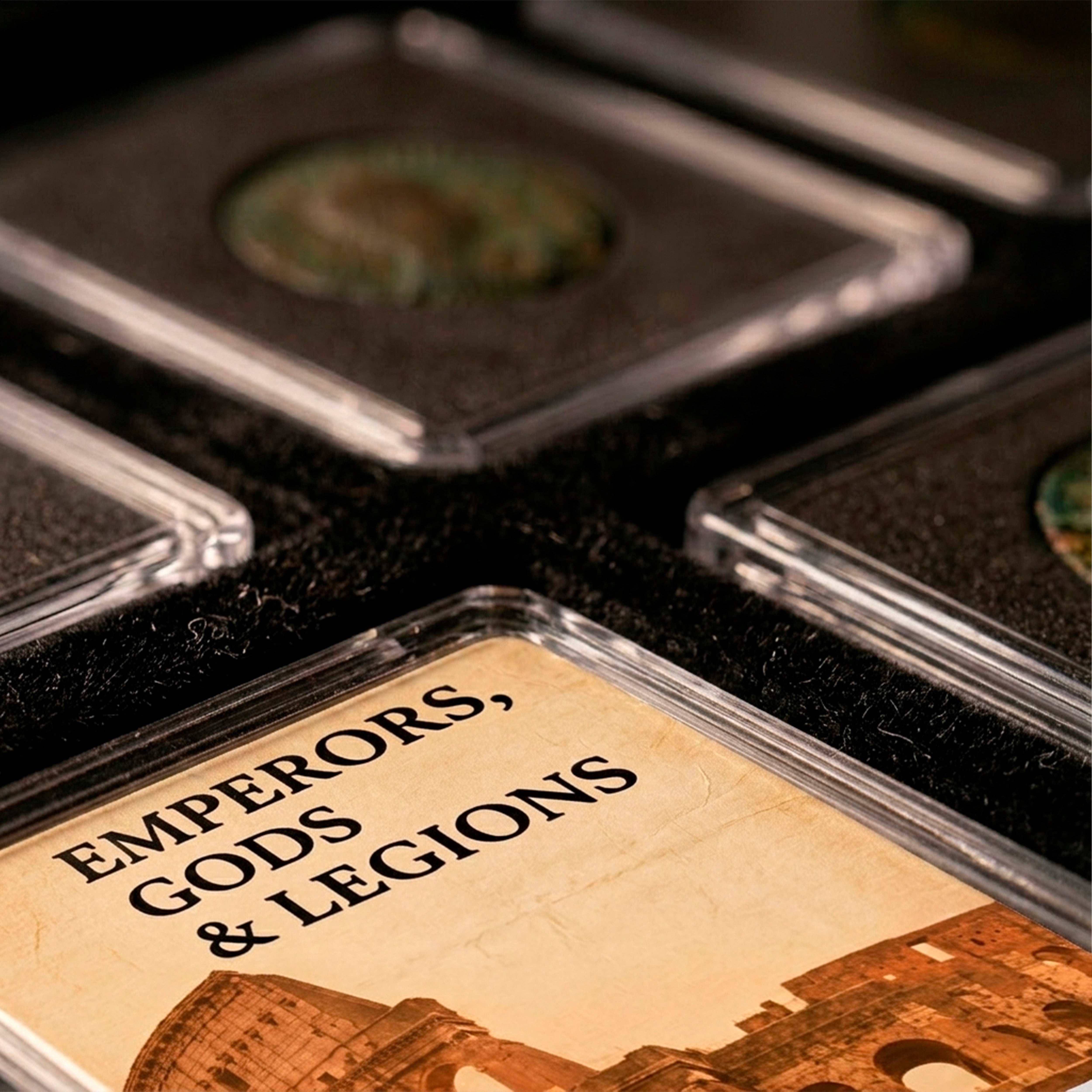 5 Monedas auténticas del Imperio Romano - Emperadores, Dioses y Legiones | Certificadas