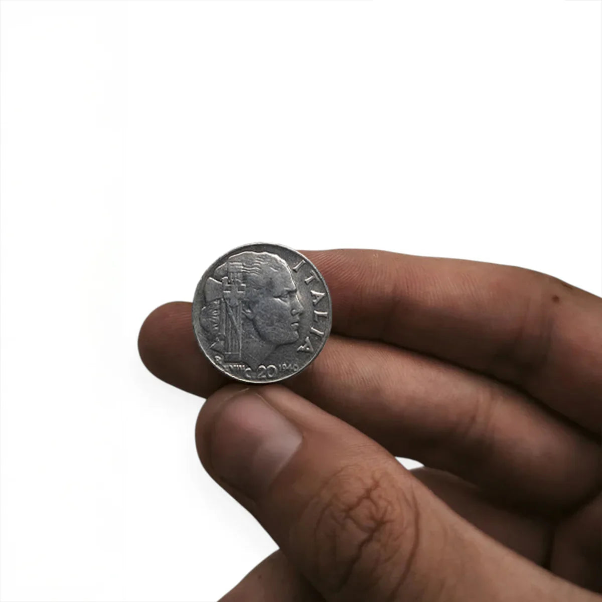 6 monedas auténticas de la Segunda Guerra Mundial - Aliados & Eje en bolsa (1939-1945) | Certificadas