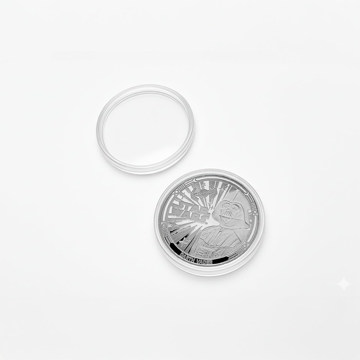 Moneda oficial Star Wars 2025 - Plata