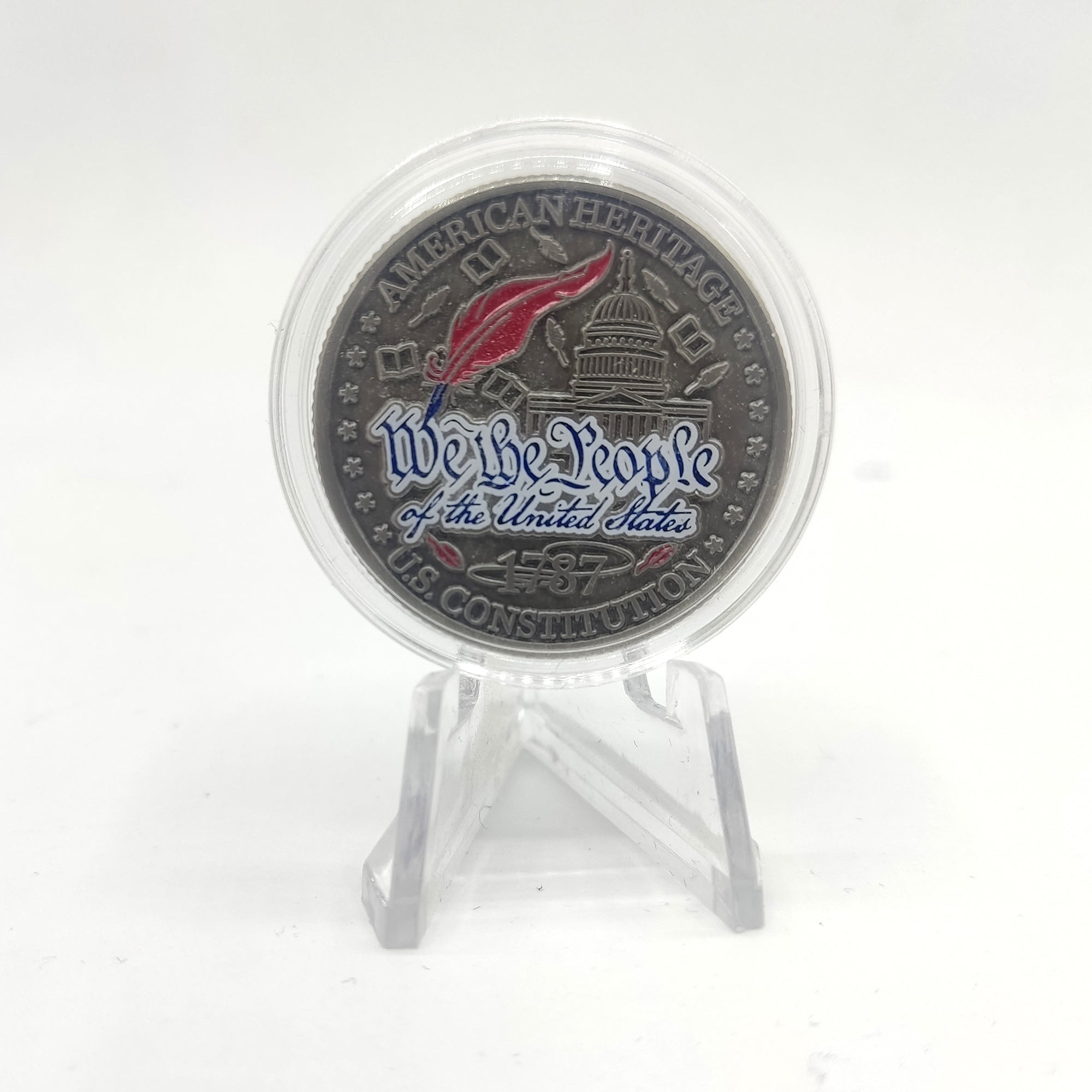 American Heritage Medal: Silver-Plated, American Constitution Commemorative